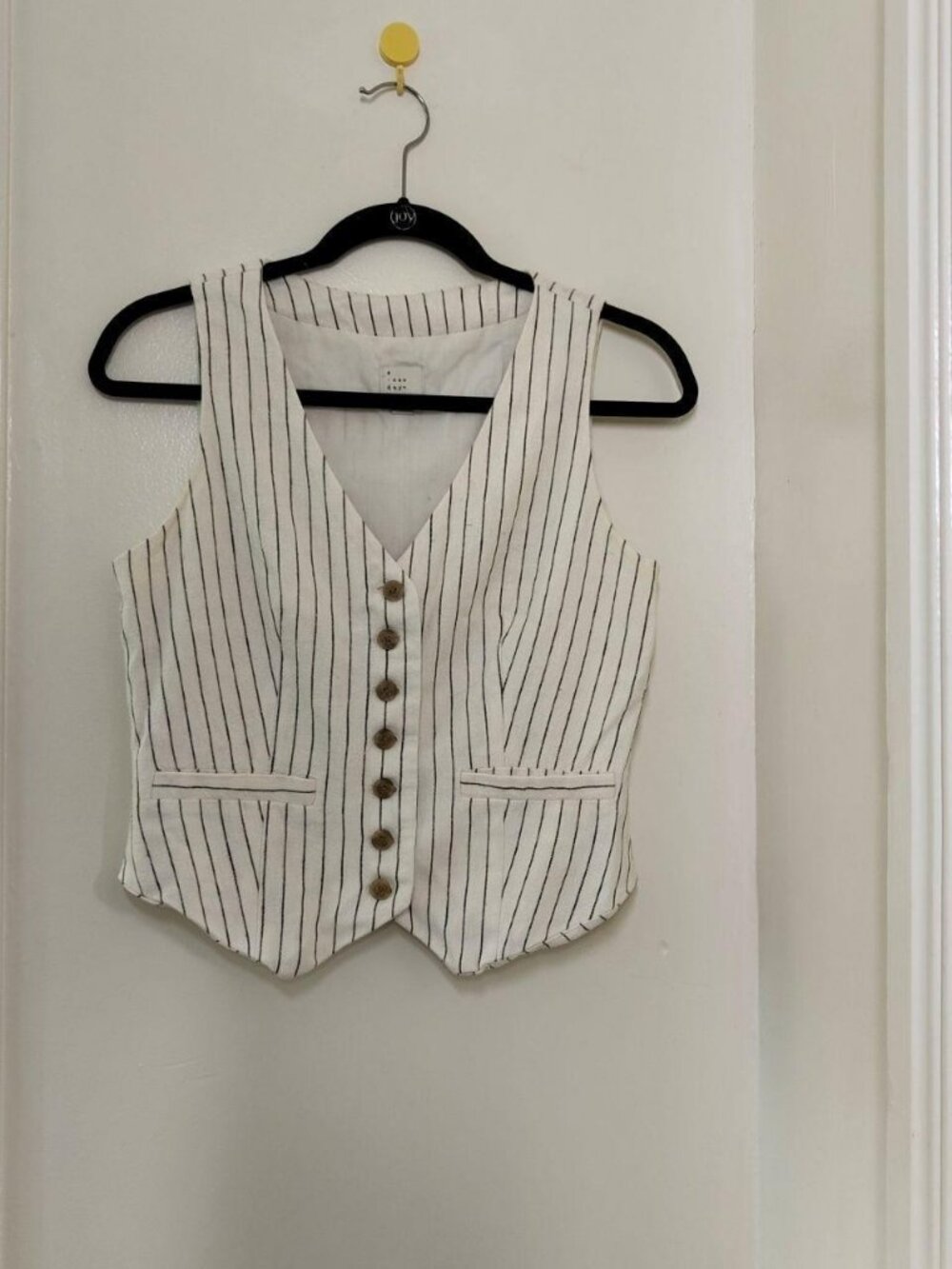 Cute linen vest - Size XS - Picture 1 of 5